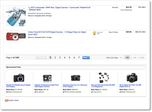 shopping.com design process