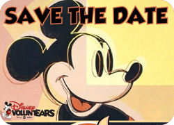 Disney VoluntEARS! – CoachArt Event Poster