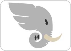 Elephant Hero Logo